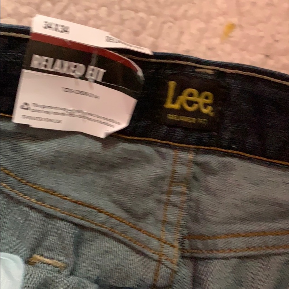 New Men’s Lee straight leg Jeans 34 X 34 - Picture 4 of 8